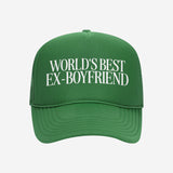 Best Ex Boyfriend Green Trucker Hat