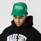 Best Ex Boyfriend Green Trucker Hat