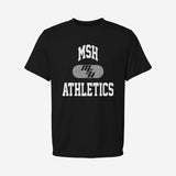 MSH Athletics Cool Performance Black Tee
