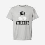 MSH Athletics Cool Performance Silver Tee