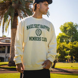 MSH Members Club Bone Crewneck